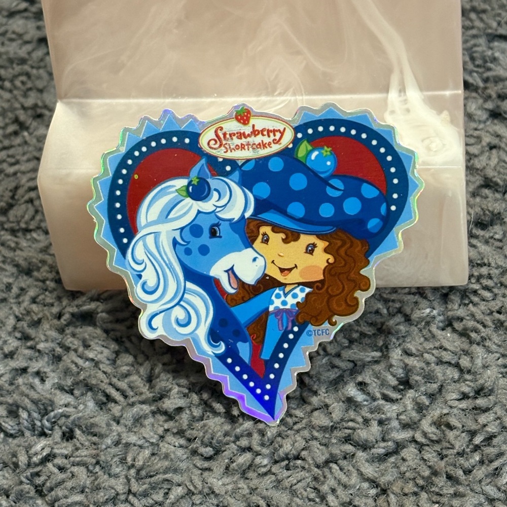 NWT Strawberry Shortcake Blueberry Muffin big sticker